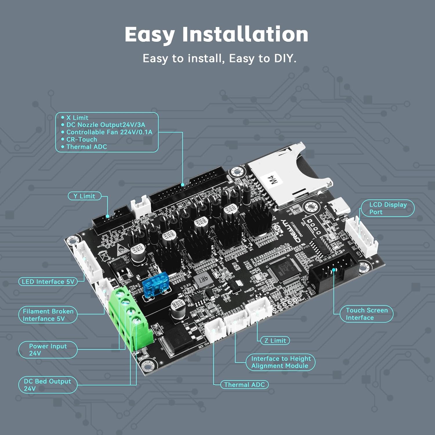 Creality ender 3 V3 SE เมนบอร์ - Aluminium Profile 2020 บทวิจารณ์และราคา