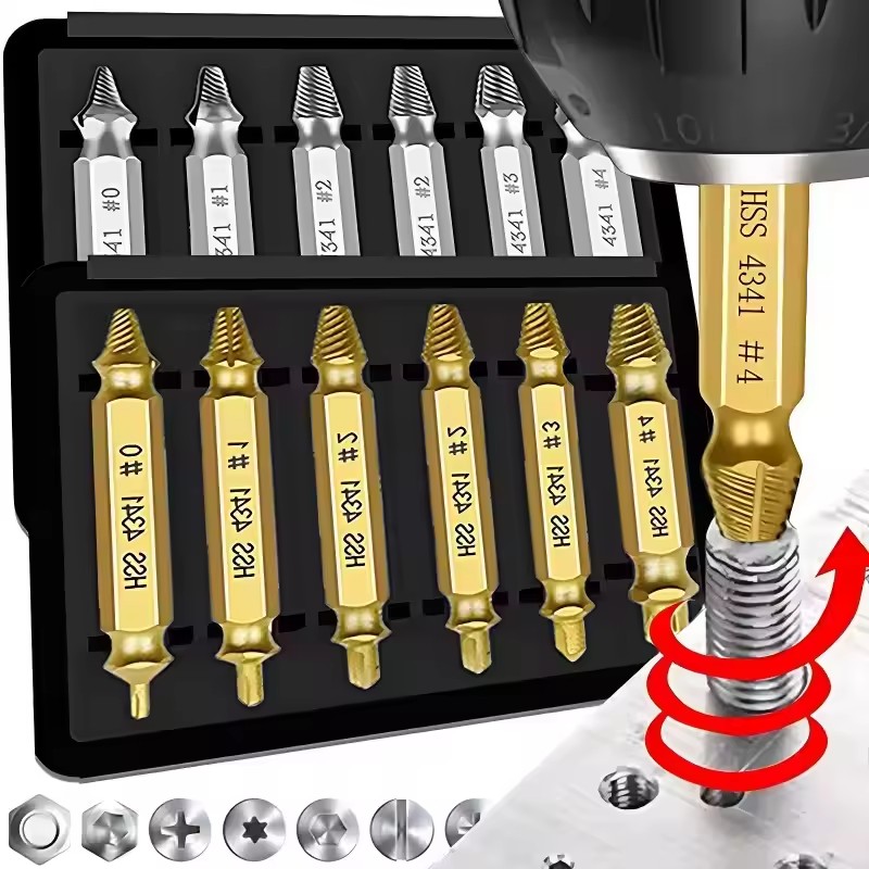 ชุดดอกสว่านถอนสกรูหัก ชุดเครื่ - Drill Bit Set บทวิจารณ์และราคา