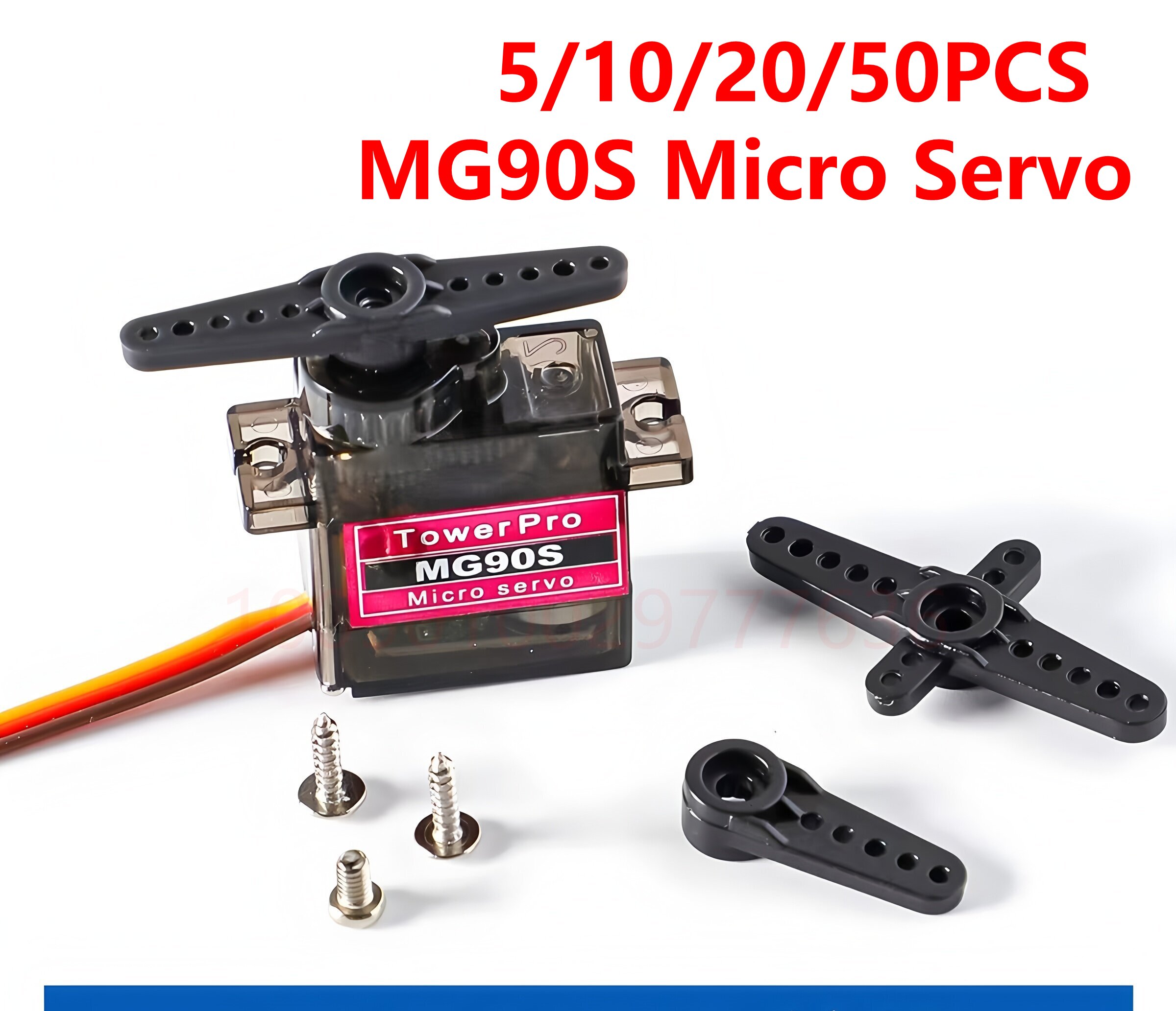 เซอร์โว MG90S 5/10/20/40 ชิ้น  - Servo 9G บทวิจารณ์และราคา