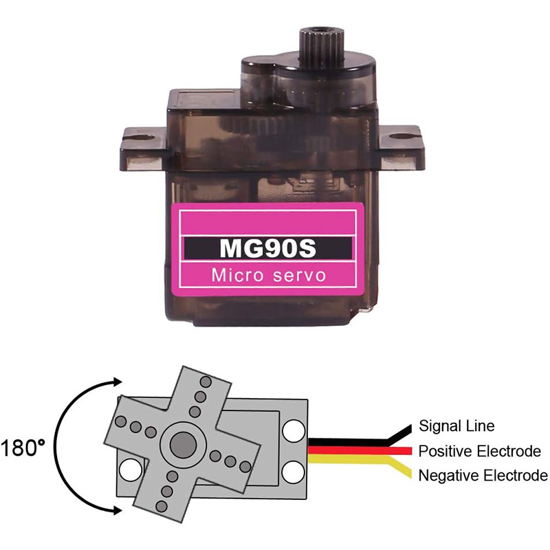 เซอร์โว MG90S 5/10/20/40 ชิ้น  - Servo 9G บทวิจารณ์และราคา